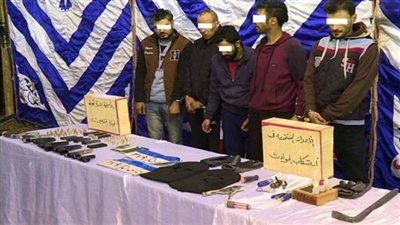 القبض على عصابة 