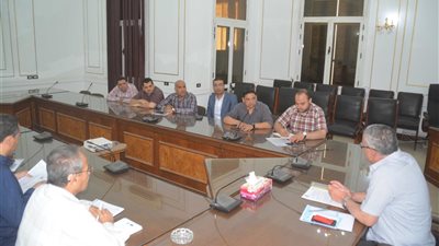 محافظ المنيا يبحث مع المصرية للاتصالات إجراءات تنفيذ الشبكة الإلكترونية 