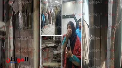 سقوط سيدة من اسانسير المستشفى العام بالسويس 