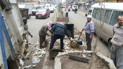 حملات نظافة مكبرة لرفع كفاءة شوارع وطرق مدينة الزقازيق