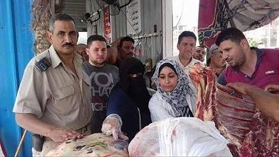 صور|حملات تفتيشية مكبرة للمرور على محلات الجزارة في الدقهلية