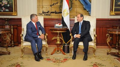 العاهل الأردني: مصر ركيزة أساسية للأمن والاستقرار