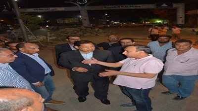 صور|محافظ الغربية يتابع أعمال تطوير الكورنيش خلف الإستاد الغربية