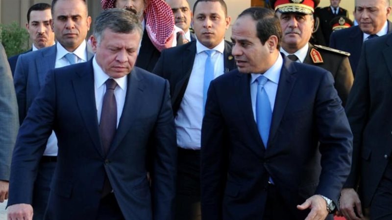 الرئيس السيسي والعاهل