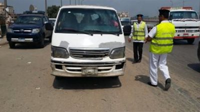 مرور الجيزة تضبط 368 مخالفة بـ
