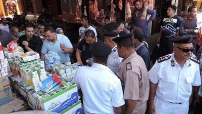 23 مخالفة تموينية وضبط ياميش ومكسرات مجهولة المصدر بالوادي الجديد