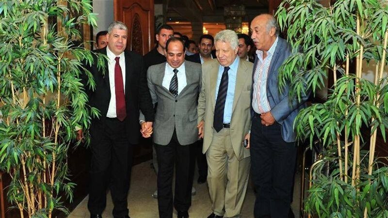 السيسي - مرتضى منصور