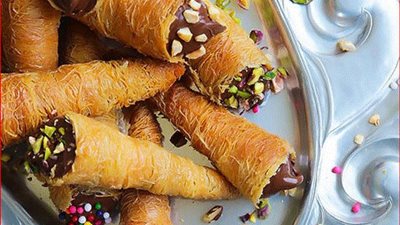 حلوك عندنا| طريقة عمل الكنافة بالنوتيلا في شهر رمضان 2018