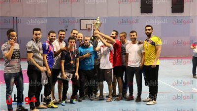صور| ختام الدورة الرمضانية لنقابة المهندسين بكفر الشيخ بفوز فريق 