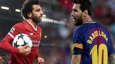 محمد صلاح يهدد ميسي قبل نهائي دوري أبطال أوروبا