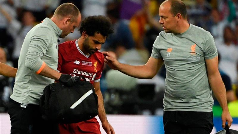 إصابة محمد صلاح