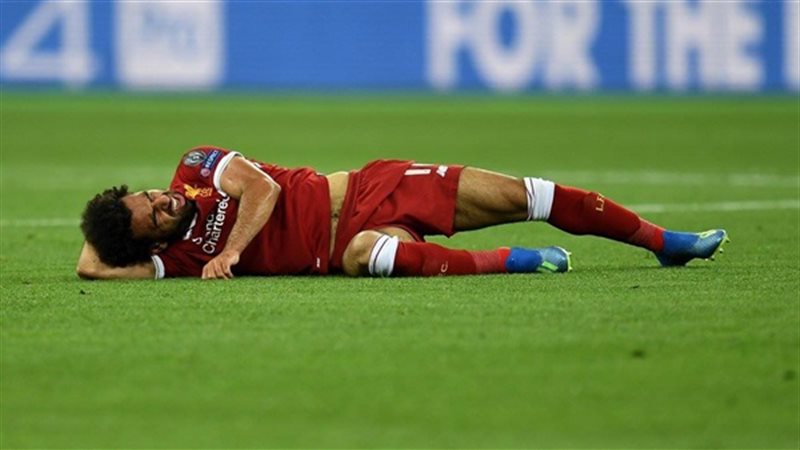 إصابة محمد صلاح