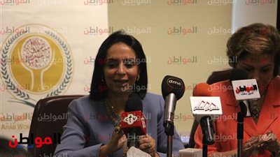 صور| أمل عمار: مرفت التلاوي حافظت على المجلس القومي للمرأة من حكم الأخوان