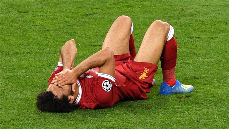 إصابة محمد صلاح