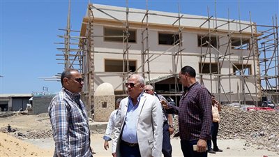 محافظ بورسعيد يوجه بسرعة الإنتهاء من مبنى نيابة بورفؤاد