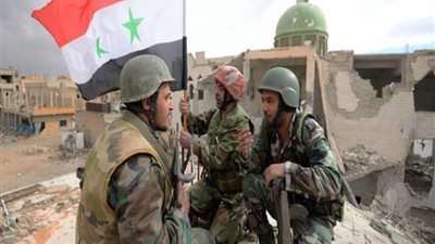 الجيش السوري يتخلص من مخلفات المجموعات الإرهابية في دمشق