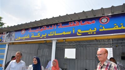 صور| محافظة الدقهلية تبدأ فى بيع منتجات مزارع غليون في ثلاث منافذ بالمنصورة