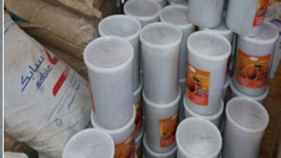 ضبط 16 طن جبن مجهولة المصدر بـ