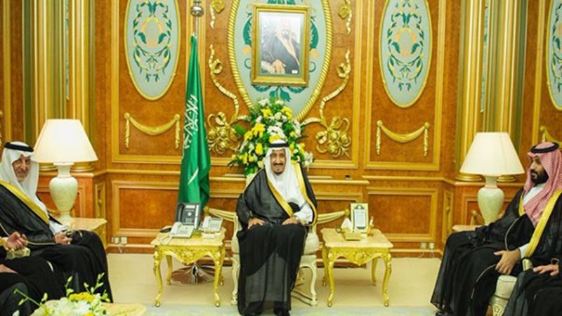 الملك سلمان وأمراء