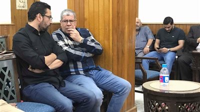 صور| نجوم الفن والرياضة في عزاء الإعلامية سميحة أبو زيد