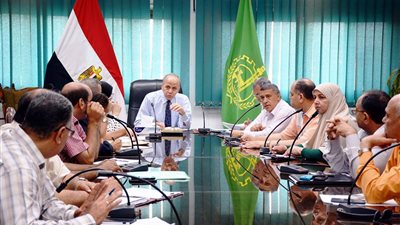 محافظ القليوبية يناقش الخطة الاستثمارية للعام المالي 2018 / 2019