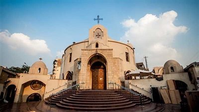 بطريرك الأقباط يزور كنيسة مارجرجس في طنطا