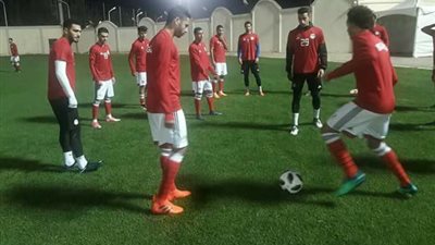 المنتخب الأوليمبي يؤدي مرانه الأول بـ