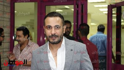 صور| الفنان محمد نجاتي في احتفالية نادي الشمس لأبطال 