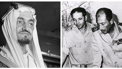 الملك فيصل دعم جيش مصر لـ