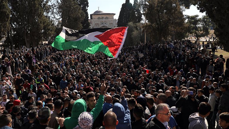 تظاهرات فلسطين