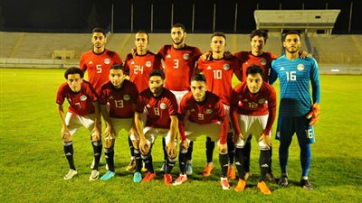 صلاح محسن يقود المنتخب الأوليمبي للفوز على الجزائر وديا