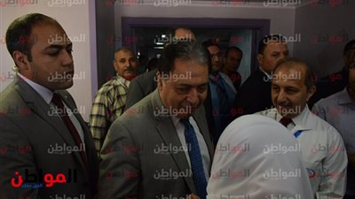 صور| وزير الصحة: تم تجهيز المستشفي بأقسام كاملة مكيفة ومتكاملة 