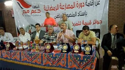 صور| ائتلاف دعم مصر ينظم دورة فى المصارعة الرومانية بـ