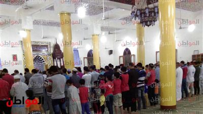 اكتظاظ مساجد كفر الشيخ بـ 