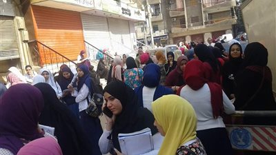 طلاب امتحانات الثانوية العامة 2018 بـ