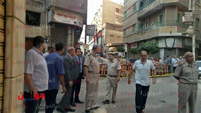 فيديو| فصل التيار الكهربائي عن العقار المتضرر بـ