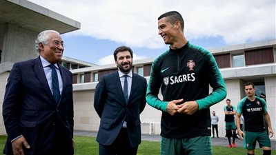 الفراعنة في كأس العالم| رئيس الوزراء البرتغالي ينشر صور رفقة رونالدو ورفاقه