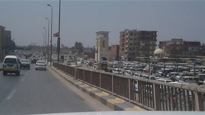 صور| سيولة مرورية بـ شوارع مدينة بني سويف 