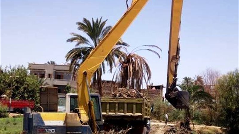 تطهير الترعه 