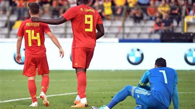 الفراعنة في كأس العالم| فيديو ..لوكاكو يسجل هدف بلجيكا الأول في مرمي منتخب مصر