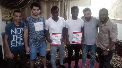 رسميا.. الرجاء المطروحي يضم الثنائي الغيني سوما محمد و موسى أولارى 