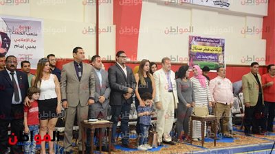 صور| بدء حفل تكريم أبطال دوري كرة القدم النسائية بـ