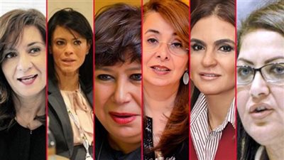 6 وزيرات في حكومة 