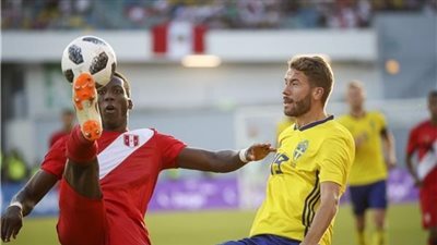 التعادل السلبي يحسم مواجهة السويد وبيرو قبل المونديال