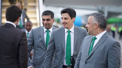 الفراعنة في كأس العالم| صور.. وصول المنتخب السعودي لـ