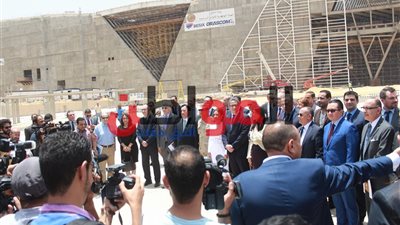صور| وزيرة الاستثمار: المتحف المصري الكبير سيكون صرحًا عظيمًا 