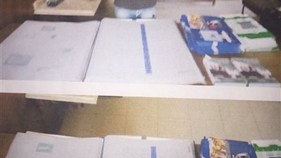 ضبط عامل مطبعة بتهمة تقليد العلامات التجارية في عين شمس