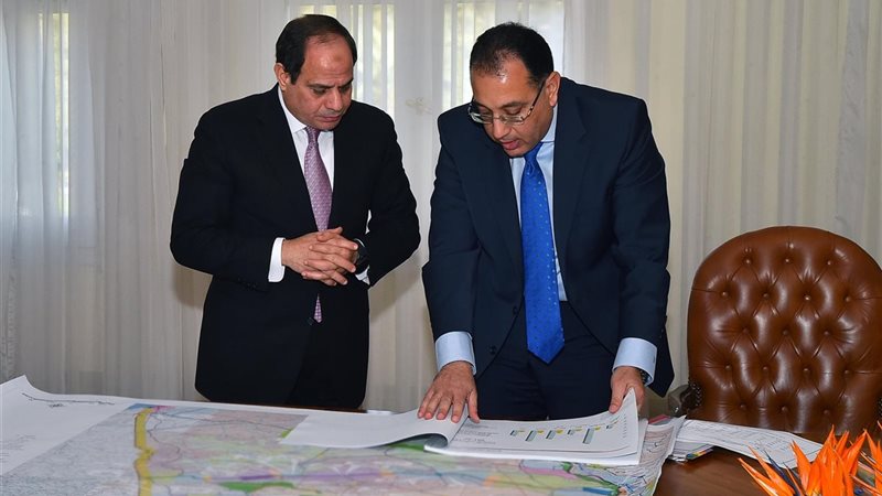 مصطفى مدبولي والسيسي