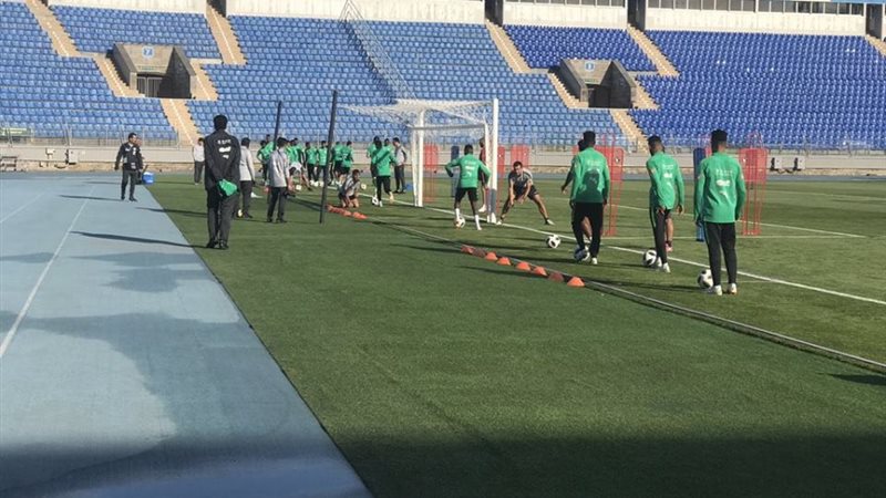 تدريب السعودية الأول
