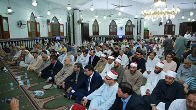 صور| محافظ كفر الشيخ يشهد احتفال الأوقاف بـ
